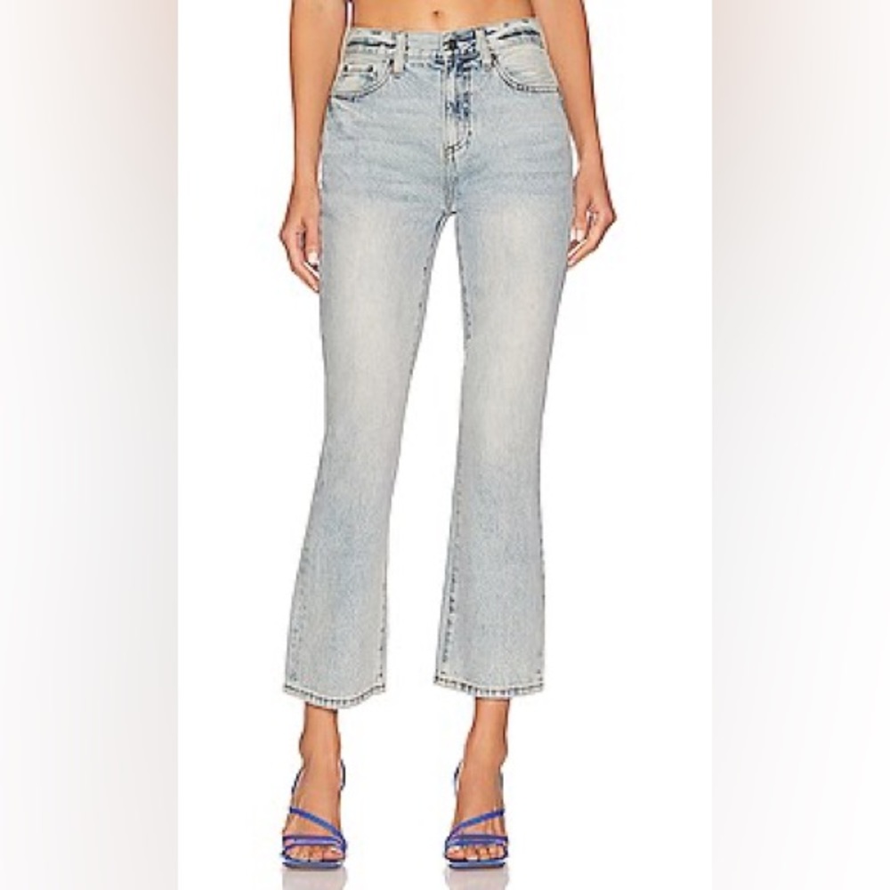 NWT- Pistola Lennon High Rise Crop Boot in St Tropez